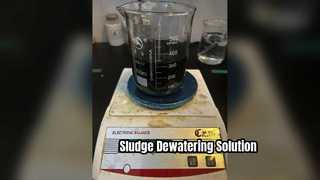 슬러지 탈수용 보유제