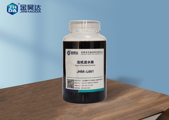 Jhm-L661 종이 급수 여과기 효소는 폐기물 펄프의 물 여과를 개량합니다